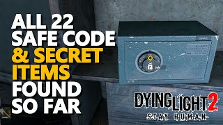 All Safe Code Dying Light 2 [upl. by Hieronymus664]