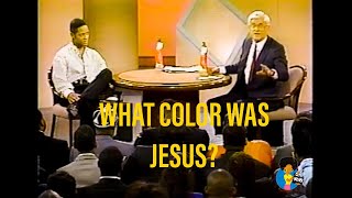 What Color Was Jesus 1993  COMPLETE  Donahue w Blair Underwood [upl. by Ecinom648]