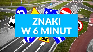 Znaki drogowe Rodzaje znaków Podstawy do prawo jazdy [upl. by Einnad390]