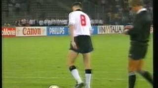 England v Germany penalties 1990 World Cup semifinal [upl. by Ytomit]