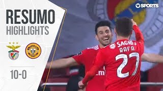 Highlights  Resumo Benfica 100 Nacional Liga 1819 21 [upl. by Ecadnak]