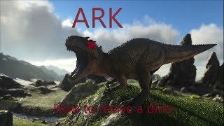 ARK How to revive a dead dino on pc [upl. by Pickering872]