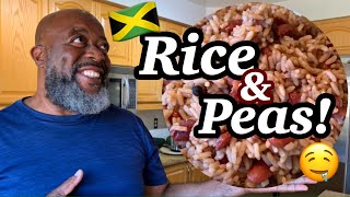 How to make Jamaican RICE and PEAS [upl. by Meedan414]