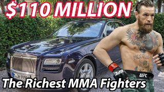 TOP 10 RICHEST MMA FIGHTERS IN THE WORLD 2024 [upl. by Helsa]