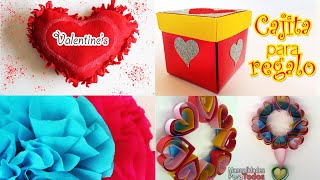 10 Ideas para regalar en San Valentín Día del amor y la amistad 14 de Febrero [upl. by Niltiak342]