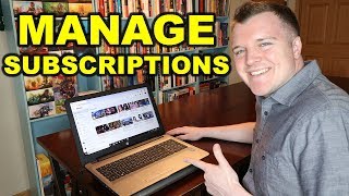 How to Manage YouTube Subscriptions 2019 [upl. by Reh267]