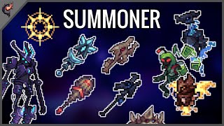 All Summoner Weapons  Terraria Calamity Mod [upl. by Sualokin]