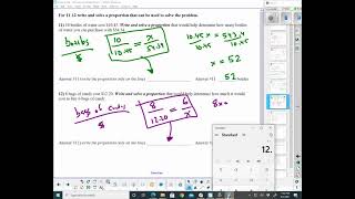 Proportional Relationships Study Guide [upl. by Georgette]