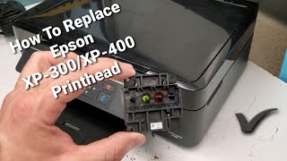 How to Remove Epson Printhead XP300 XP400 XP330 NX230 XP410 XP430 [upl. by Asilegna553]