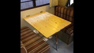 Building an RV dinette table [upl. by Fates]