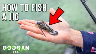 HOW TO FISH A JIG  BASS FISHING BASICS [upl. by Mellette825]