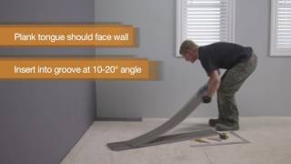 How to Install Locking Vinyl Plank [upl. by Cheshire]