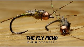 DRib Stonefly Fly Tying Tutorial  The Fly Fiend [upl. by Nike]