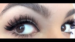 Perfect Mascara Routine for Huge Long Lashes [upl. by Schilt]