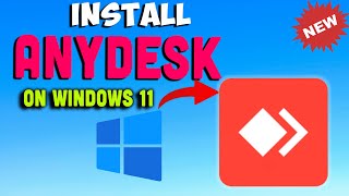 Windows 11 2024 Update AnyDesk Installation Made EASY [upl. by Nytsud]