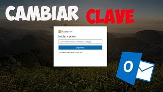 Como Cambiar la Contraseña de Outlook y Hotmail Nuevo Método 2017 [upl. by Persons792]