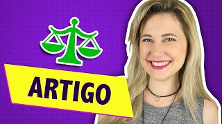 Artigo Caput Parágrafo Inciso Alínea e Item o que é cada um SUPER SIMPLES  Cíntia Brunelli [upl. by Llezo427]