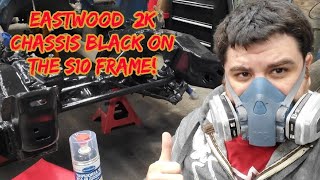 Painting A Truck Frame With 2K Spray Paint [upl. by Ola525]