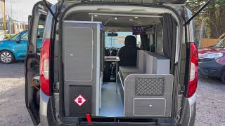 FIAT DOBLO MICRO CAMPER CAMPERVAN [upl. by Marcel]