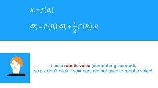 Ito’s lemma also known as Ito’s formula or Stochastic chain rule Proof [upl. by Solrac]