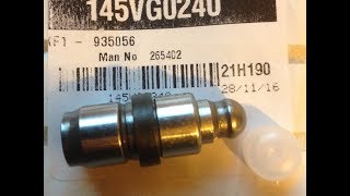 VW Polo Hydraulic Tappets  Lifters prepare before installation 16v 14 6N2 [upl. by Noroj]