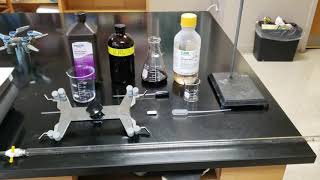 Titration MnO4  H2O2 [upl. by Betthezul]