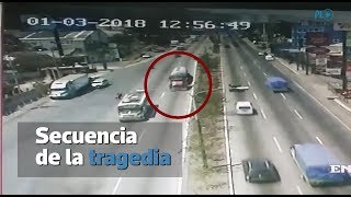 Accidente en San Cristóbal  Vea el trayecto del tráiler que causó la tragedia  Prensa Libre [upl. by Moore]