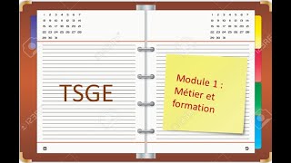 Module 1  Métier et formation ofppt gestiondesentreprises [upl. by Aerdnek]