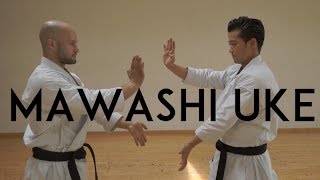 MAWASHI UKE  karate circular block  TEAM KI [upl. by Laeahcim265]