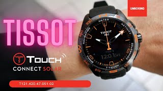 Unboxing Tissot T Touch Connect Solar T1214204705104 [upl. by Ahern]