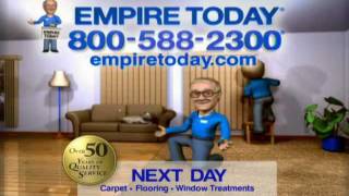 Empire Carpet  Empire Today Commercial End Tag [upl. by Joella111]