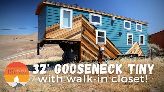 Best Gooseneck Tiny House Ever Woman Designs Dream Home [upl. by Occor50]