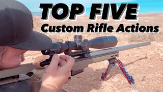 Top 5 Best Custom Rifle Actions of 2020 [upl. by Serles509]