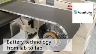 Battery technology from lab to fab [upl. by Ameerahs]