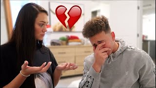 BREAK UP PRANK ON BOYFRIEND HE CRIED [upl. by Rosaleen]