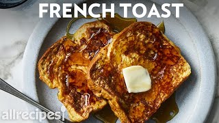 How to Make Simple French Toast  Allrecipes [upl. by Ahsilam158]