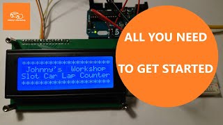 Build your Own Standalone Slot Car Lap Counter [upl. by Nere]