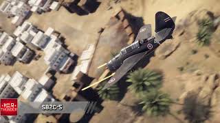 War Thunder  SB2C5 Thailand [upl. by Lothar]