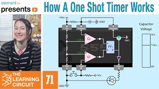 555 Timers  How A One Shot Timer Works  The Learning Circuit [upl. by Austreng]