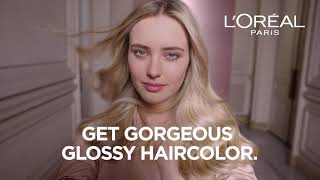 Le Color Gloss by L’Oréal Paris Get Glossy Haircolor for that Special Occasion [upl. by Danica]