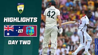 Australia v West Indies 202324  Second Test  Day 2 [upl. by Kean46]