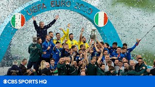 Italy Beats England in Epic Shootout to Win UEFA Euro 2020 European Championship  CBS Sports HQ [upl. by Naic991]