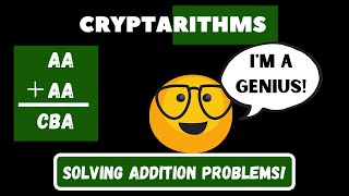 How to Solve Cryptarithms  Addition [upl. by Suiddaht938]