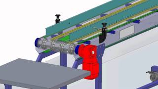 diseño banda transportadora modular [upl. by Anifesoj962]