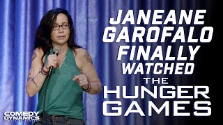 Janeane Garofalo Finally Watched Hunger Games [upl. by Faust]