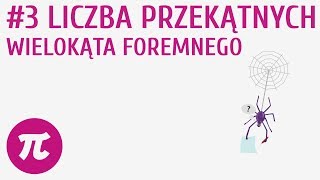 Liczba przekątnych wielokąta foremnego 3  Wielokąty foremne [upl. by Nanreik]