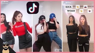 Best Korean Tik Tok Dance Song compilation l Gwonsisters 권자매 TIKTOK Compilation 😇 [upl. by Ainez]