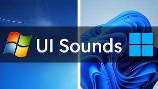 Windows 11 vs Windows 7 UI Sounds [upl. by Tsyhtema]