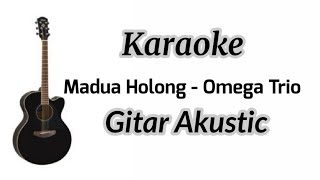 Karaoke Mardua Holong  Omega Trio  Gitar Akustik by Edi Arianto Hasugian [upl. by Ahsaret]