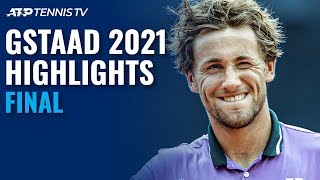 Casper Ruud vs Hugo Gaston  Gstaad 2021 Final Highlights [upl. by Oralie61]